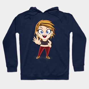 beautiful girls - cartoon character for young girls (choose your twin) Hoodie